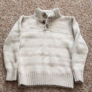 Cat & Jack Women's Beige Turtleneck Sweater